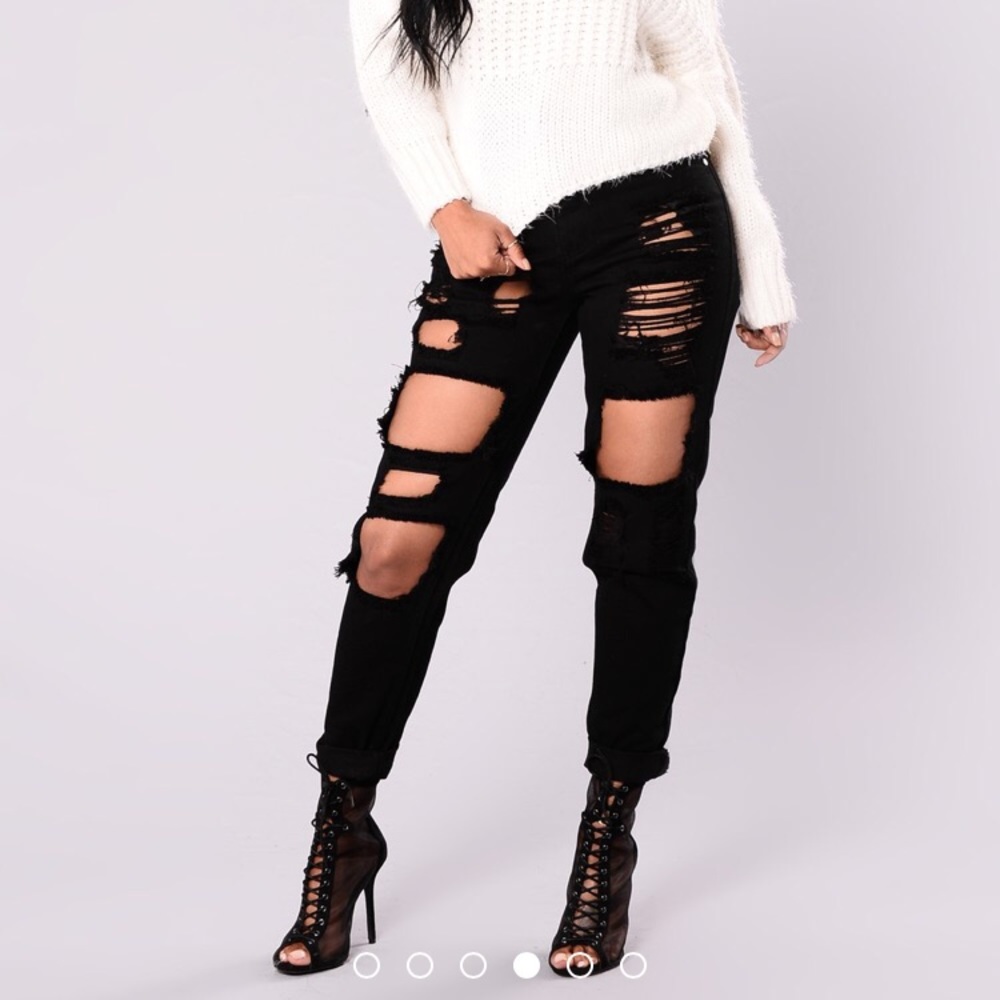 NWT fashion nova boyfriend jeans